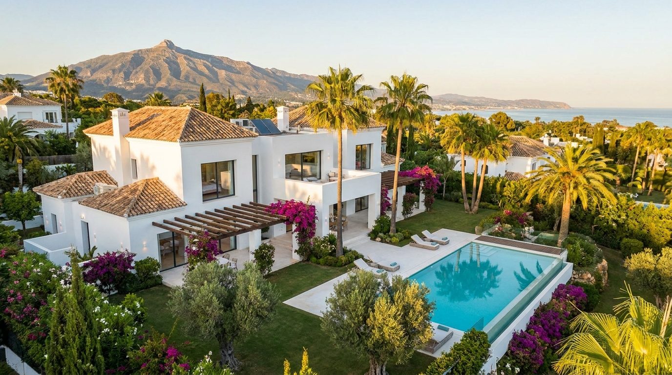 Original listing photo — luxury villa